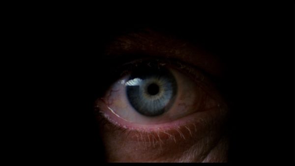 A close-up of an eye