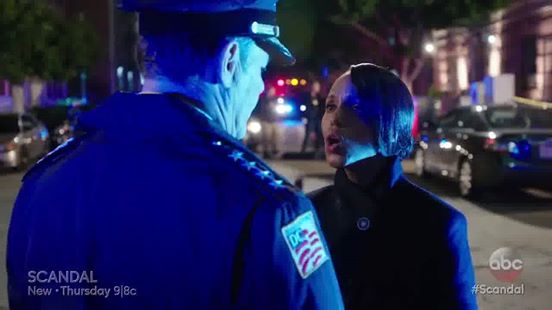 Liv is less than impressed about the police cover-up in 'The Lawn Chair'