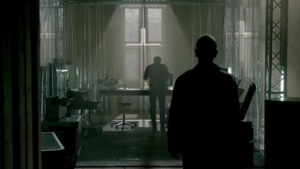 Locke (Robson Young) eliminates Oppenheimer (Michael McElhatton) rather than stop the nuke