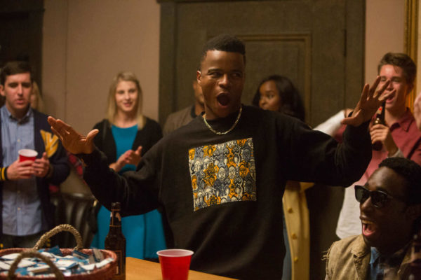 Still of Marque Richardson in Dear White People season one, episode five